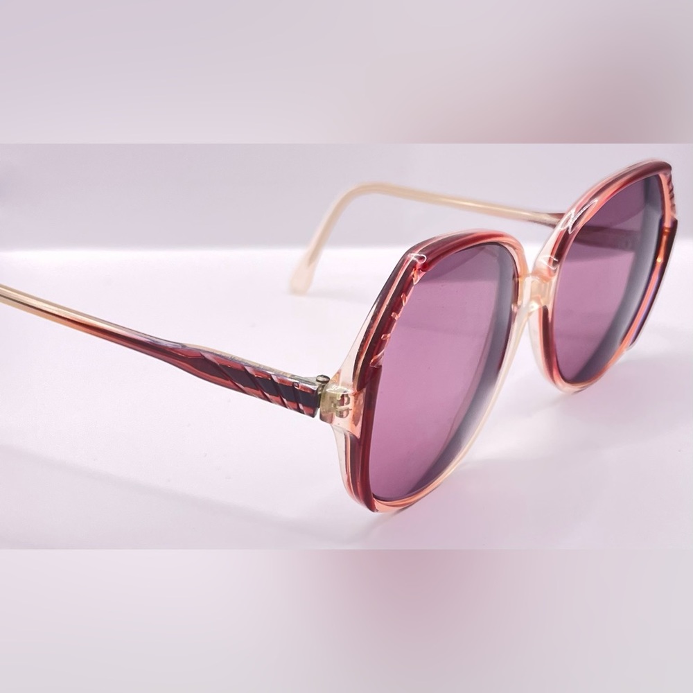 Vintage Jill Brown Oval Sunglasses Frames Only